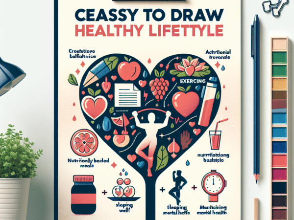 Tips Kreatif Membuat Poster Pola Hidup Sehat yang Mudah Digambar