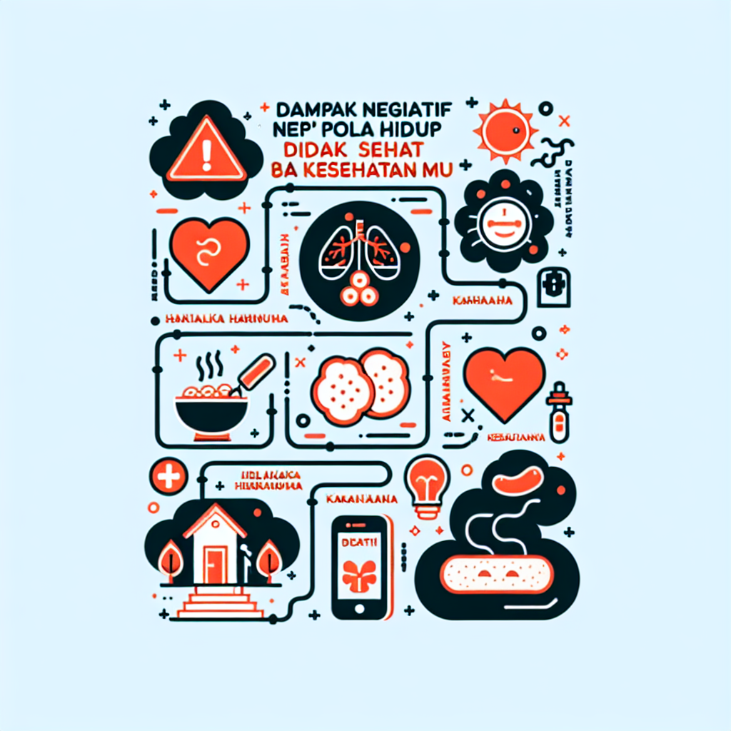 Dampak Negatif Pola Hidup Tidak Sehat Bagi Kesehatanmu
