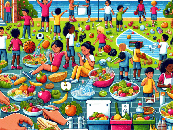 Promoting a Clean and Healthy Lifestyle in Schools Through Posters