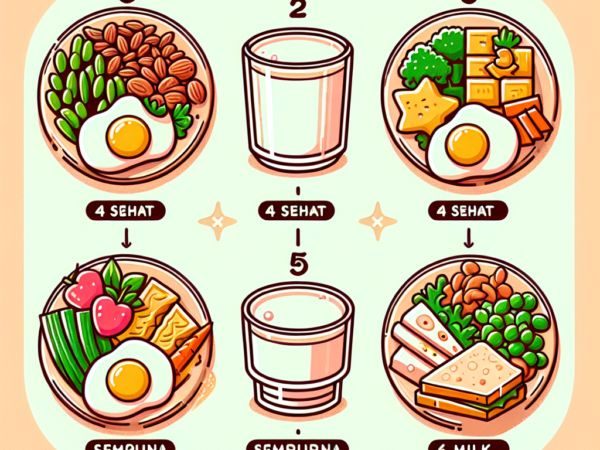 5 Simple Examples of 4 Sehat 5 Sempurna Meals You Can Make at Home