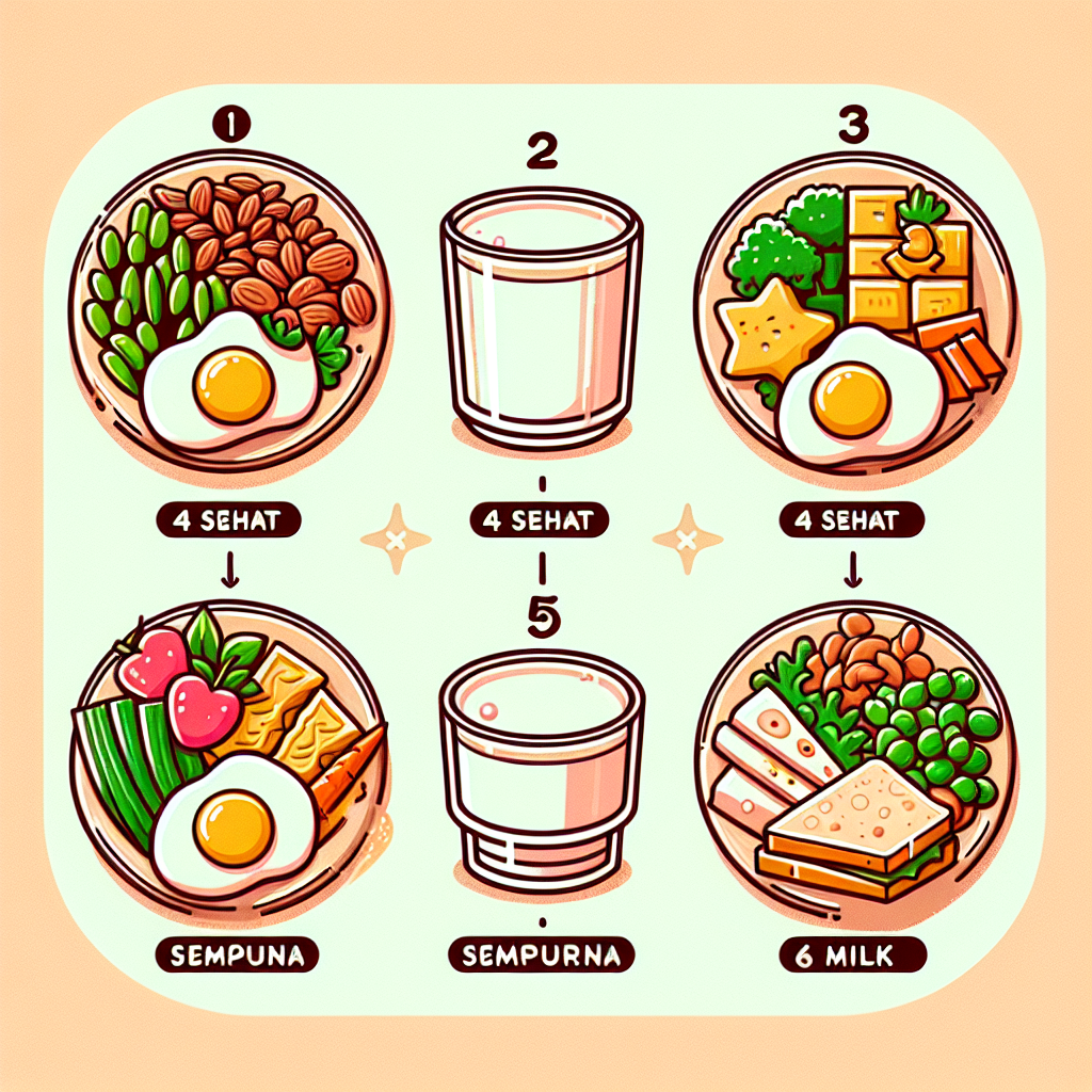 5 Simple Examples of 4 Sehat 5 Sempurna Meals You Can Make at Home